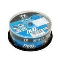 TX - Pack de 25 DVD+R 16X
