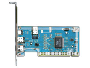Carte PCI 4 Ports FireWire-Bluestork 