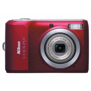 Nikon - Coolpix L20 rouge-rubis