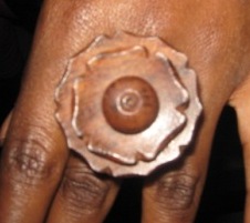 Bague en bois