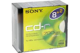 Sony - CD - R avec pochette