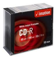 Imation - 10 x CD-R - 700 Mo ( 80 min ) 52x