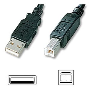 Cordon USB A MÃ¢le / USB B MÃ¢le - 1.5 M - CABLE COMPATIBLE IMPRIMANTES USB