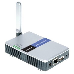 Serveur d'Impression - Linksys Wireless-G PrintServer WPS54G