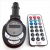 Transmetteur-émetteur FM - Lecteur MP3 - Lecteur de cartes - Mémoire flash 1 Go - USB