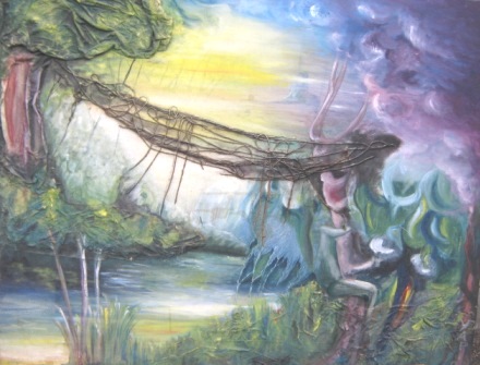 Justin Guéi - Pont de liane -